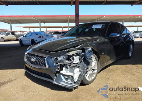 2018 Infiniti Q50 3.0T Luxe из США, поврежденный, VIN JN1EV7AP2JM362534